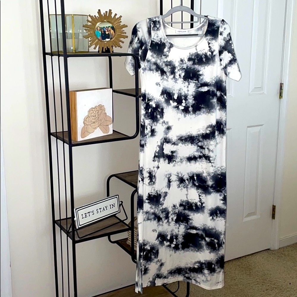 Tie-Dye cotton dress